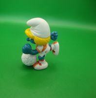 FUSSBALLSCHLUMPFINCHEN OHNE SOCKEL SCHLEICH PEYO 84 SCHLUMPF