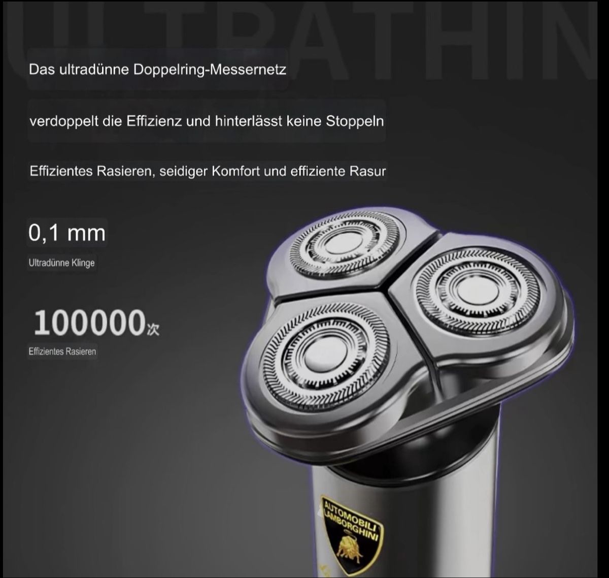 Rasoi & Lamette da barba: Lamborghini Rasierer  – Nuovo e nell'imballaggio originale da St.Gallen venduto da jia_2vlq 2