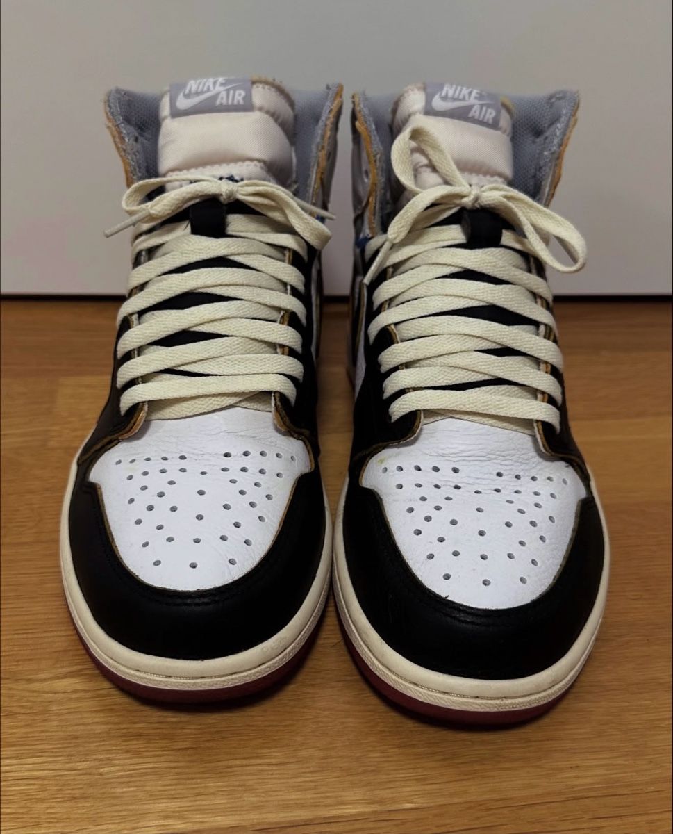 Jordan Chaussures hommes: Jordan 1 High "Union Blacktoe" – D'occasion à Basel par Kevinbuckcards 1