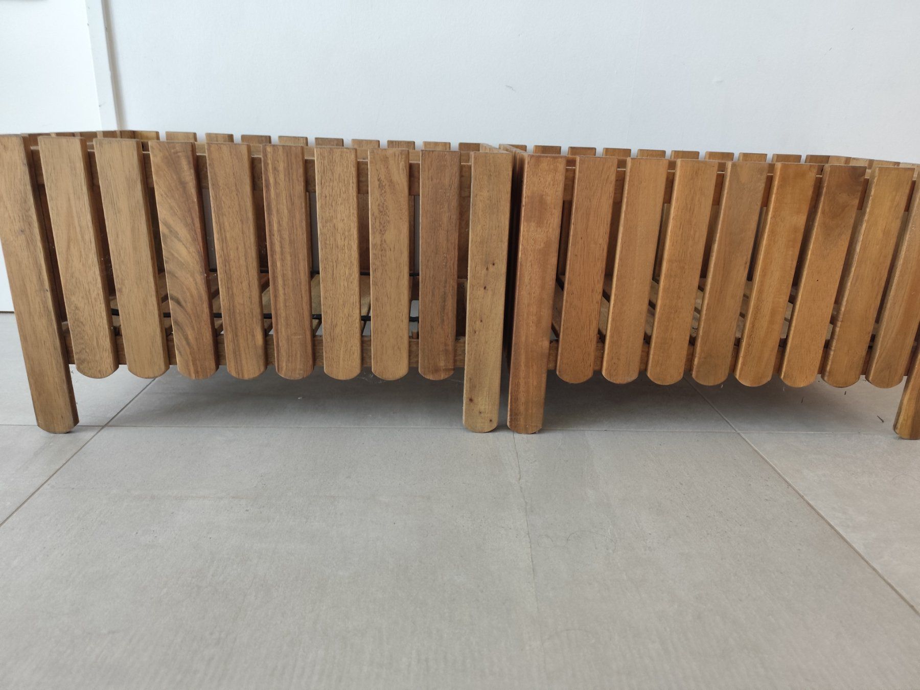 Ikea Pots de fleurs: ASKHOLMEN Flower box light brown stained – D'occasion à Bottmingen par nid_2vwr 4
