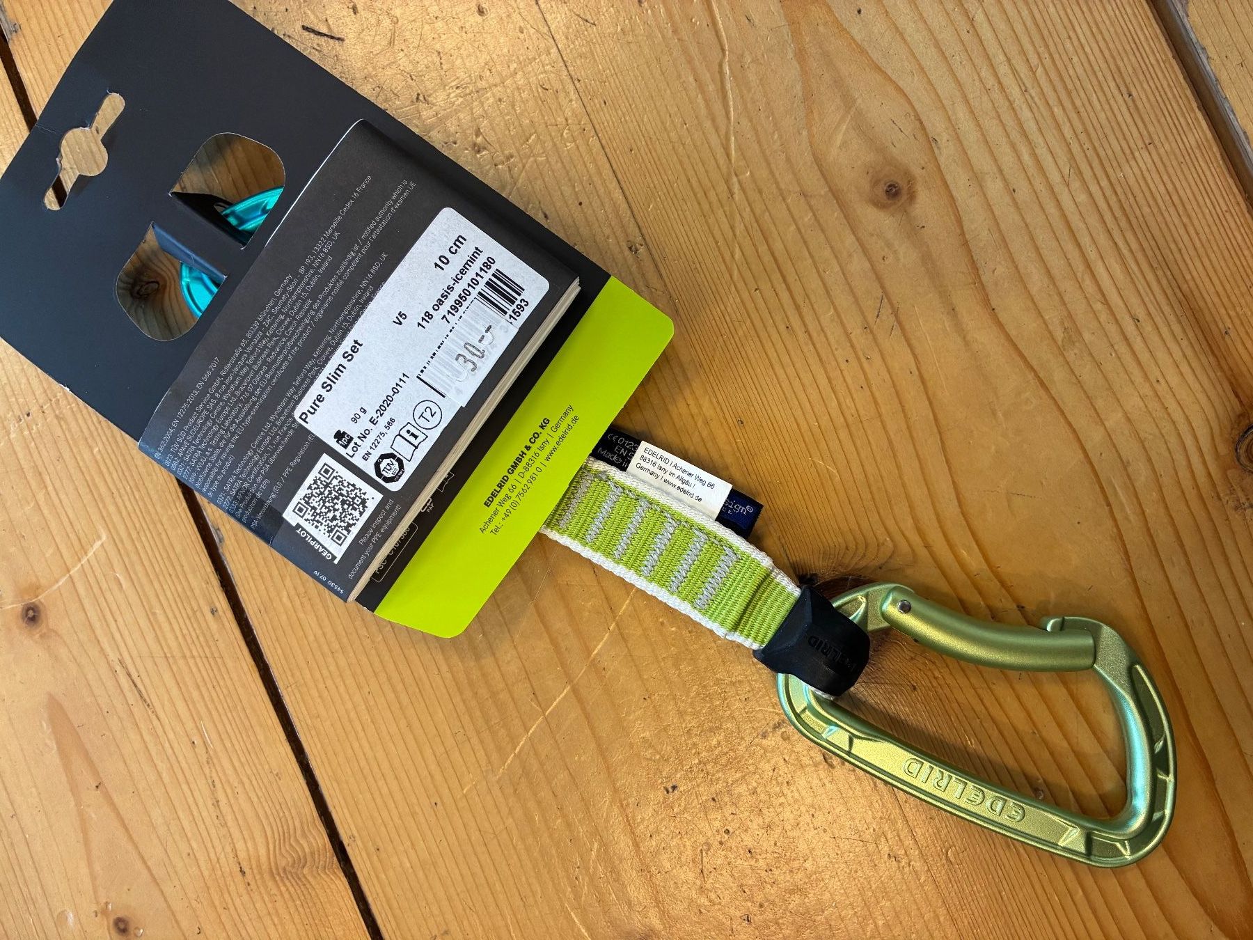 Kletterausrüstungen: Edelrid Express Pure Slim Set 10cm – Neu (gemäss Beschreibung) aus Küttigen von thoren77 3