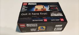 LEGO BrickHeadz 40547, Obi-Wan Kenobi & Darth Vader, Limited