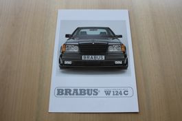 BRABUS W 124 C Prospekt Tuning Mercedes-Benz Rarität