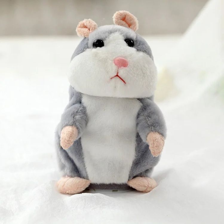 Osuter Sprechendes Meerschweinchen Kuscheltier - Weich, Wedelnder Schwanz, 2 Stück