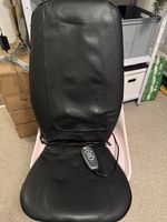 SilverCrest Massageauflage schwarz mit Fernbedienung