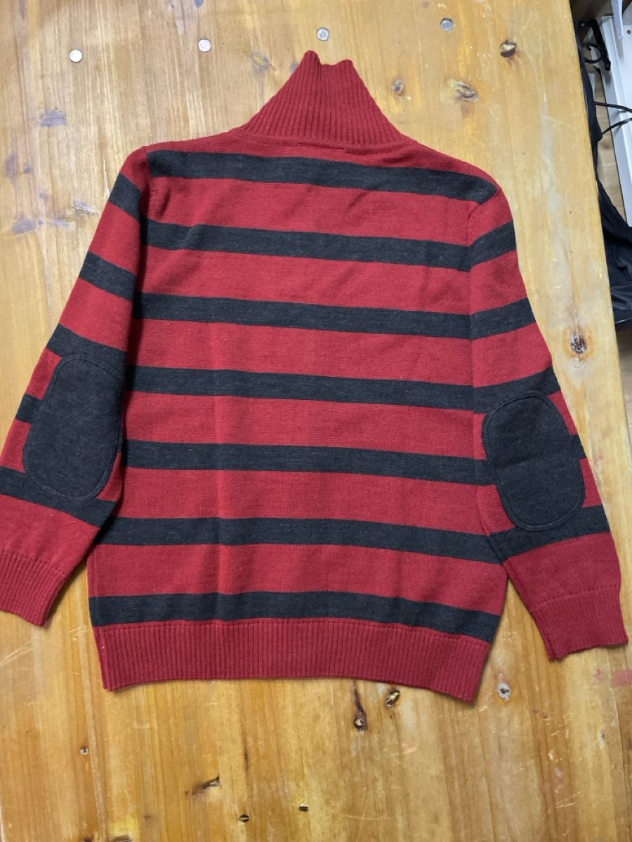 Lacoste Giacche & Cappotti: Lacoste Strickjacke Gr. 6 Rot/Grau mit Ellenbogen-Patches – Usato da Menziken venduto da polo22 4