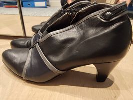 Echte Leder Stiefeletten, Gr. 38 GIXUS