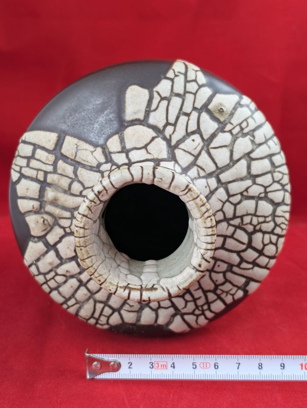 Vasi & Recipienti: Dekorative Studiokeramik-Vase mit Rissglanz – Usato da Embrach venduto da RogerGerzner 2