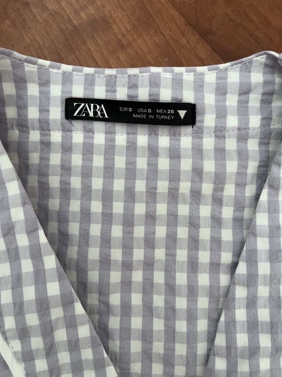 Zara Camicette: Bluse Zara Vichy/Gingham Gr. S – Usato da Wauwil venduto da parttimehippie 2
