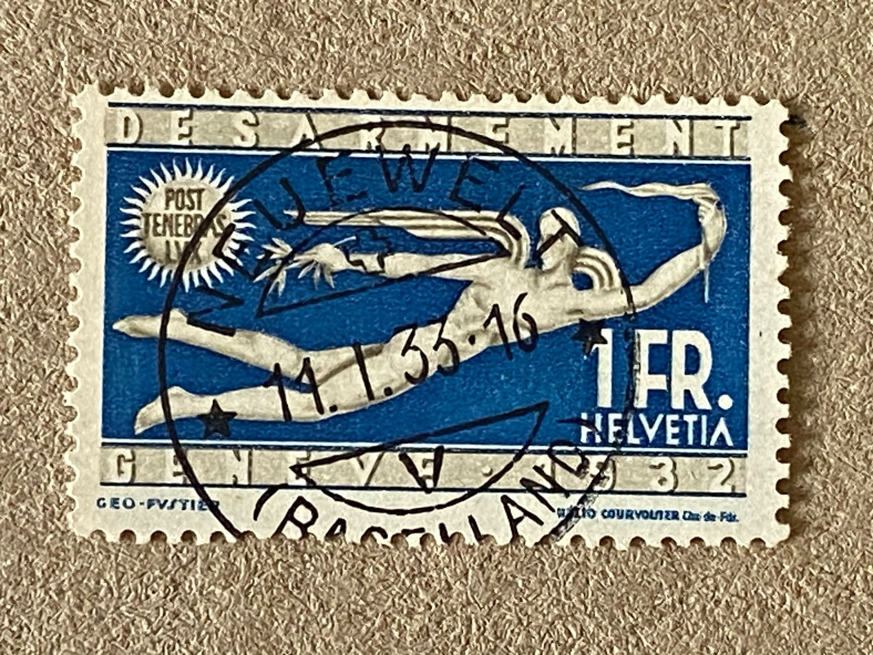 Tutti i francobolli: 190, Neuewelt Baselland – Usato da Aarau venduto da hilde47