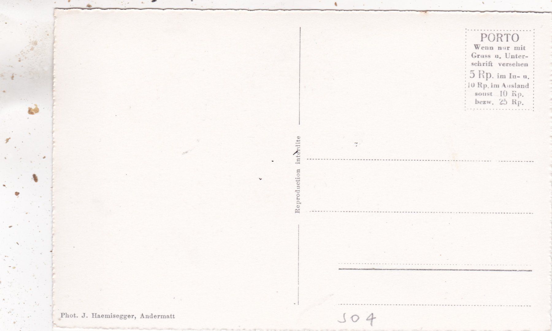 Cartoline postali: Andermatt Gütsch Blick auf Gurschenalp – Usato da Herisau venduto da Lisegrat2008 1