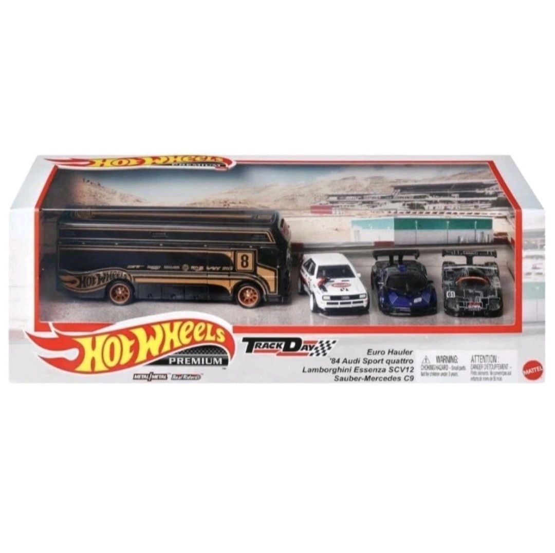 Hot Wheels Modellini d'auto: Hot Wheels Premium Track Day Diorama – Nuovo e nell'imballaggio originale da Niedergösgen venduto da Bolli3