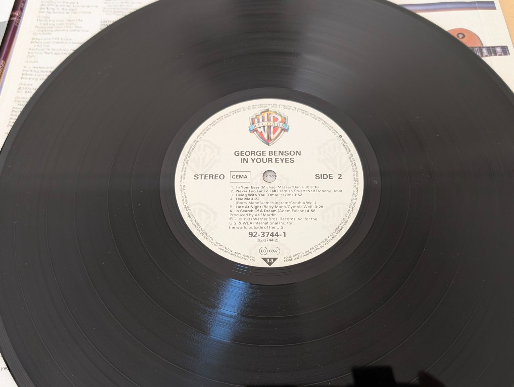 Dischi in vinile: 2 x George Benson EU 83 & 88   OIS – Usato da Ebikon venduto da kisuM 8