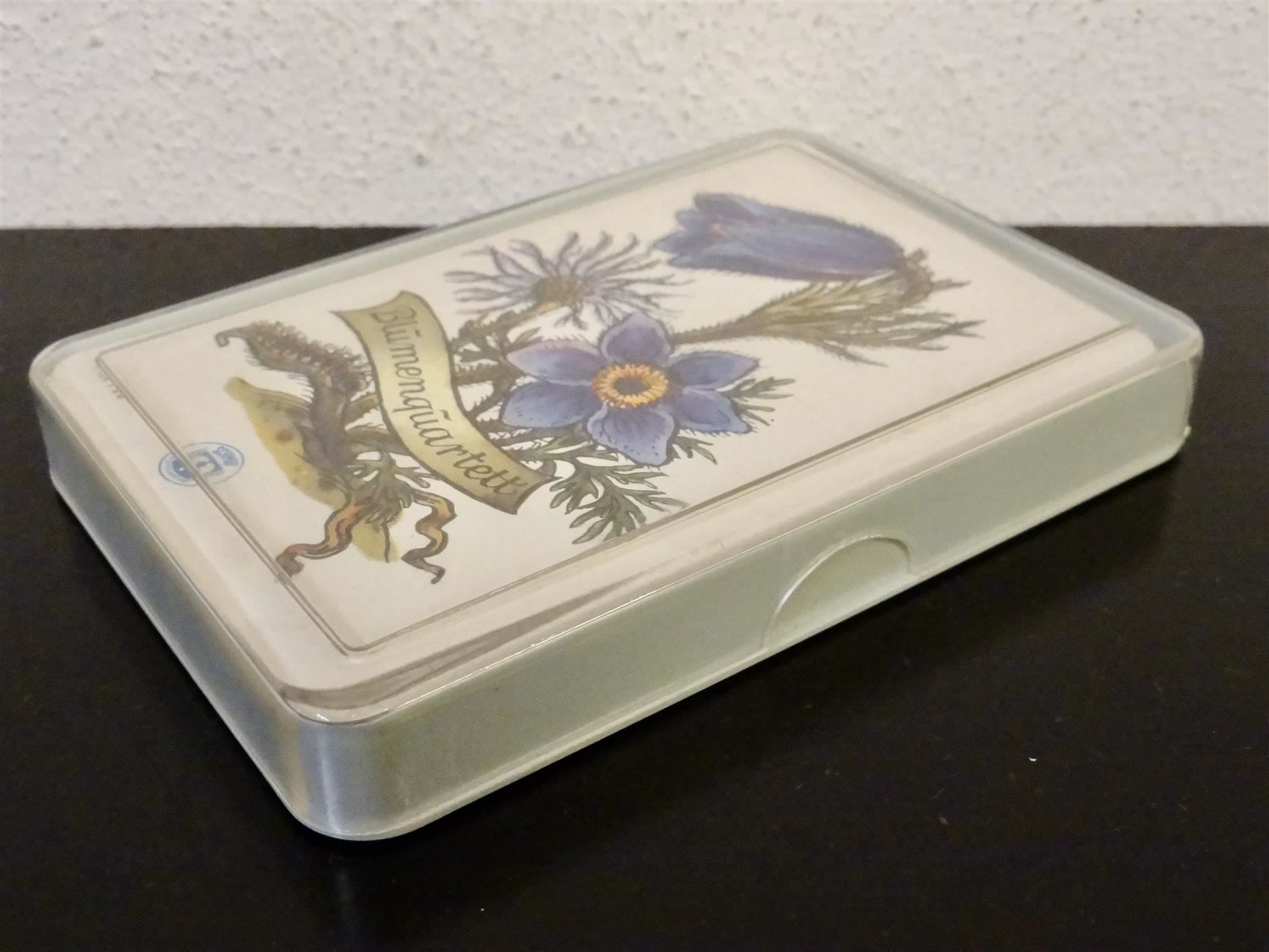 Giochi: altes Quartett BLUMEN-QUARTETT BLUMEN – Usato da Kerzers venduto da wisaundso 1