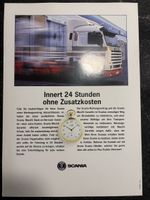 Scania 143 Wartungsvertag - Informationsblatt