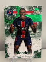 2025 Topps Exhibition PSG Nuno Mendes Orange /75 Portugal