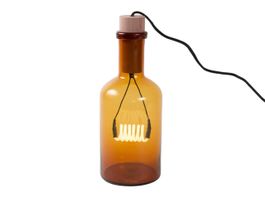 REDUZIERT - Bernsteinfarbene Tischlampe Bouche von Seletti
