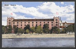 Basel Kaserne mit Militärpost-Stempel