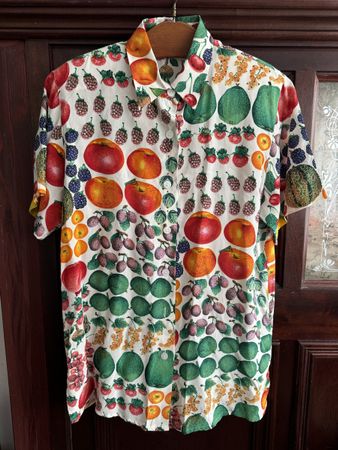 Marco Brunetti Silk Collection Vintage Bluse 100% Seide