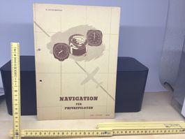 Vintage Lehrbuch Navigation für Privatpiloten 1960