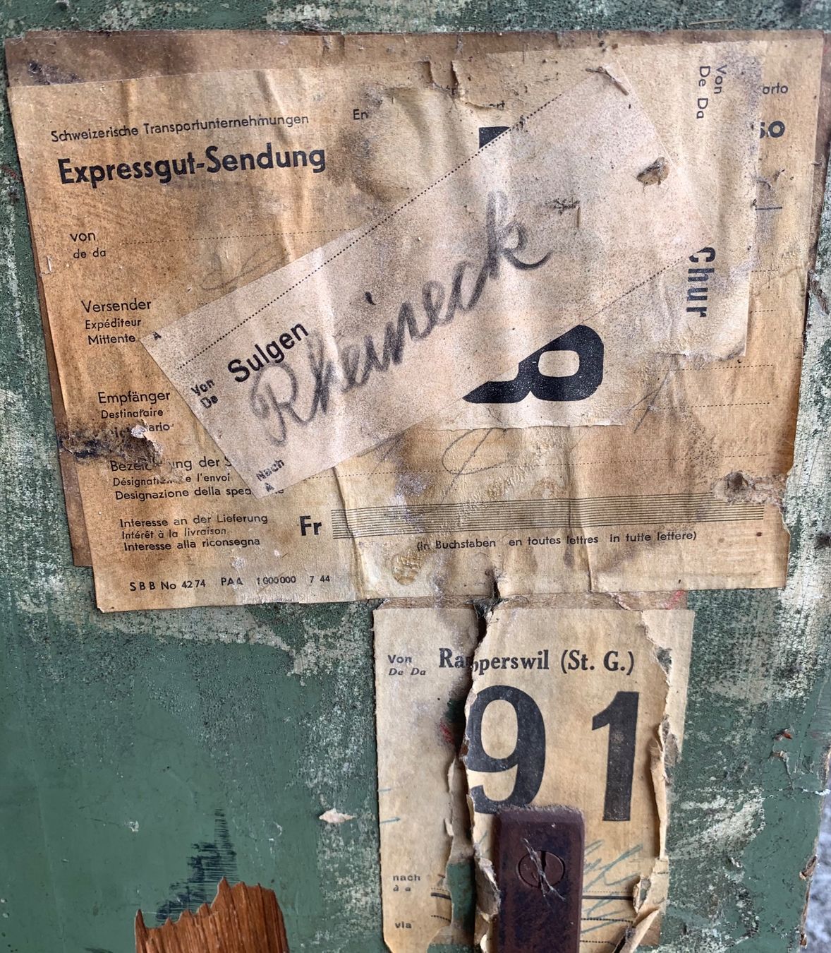 Caisses de transport: Fourierkiste der CH Armee – D'occasion à Goldingen par Bergler012 7