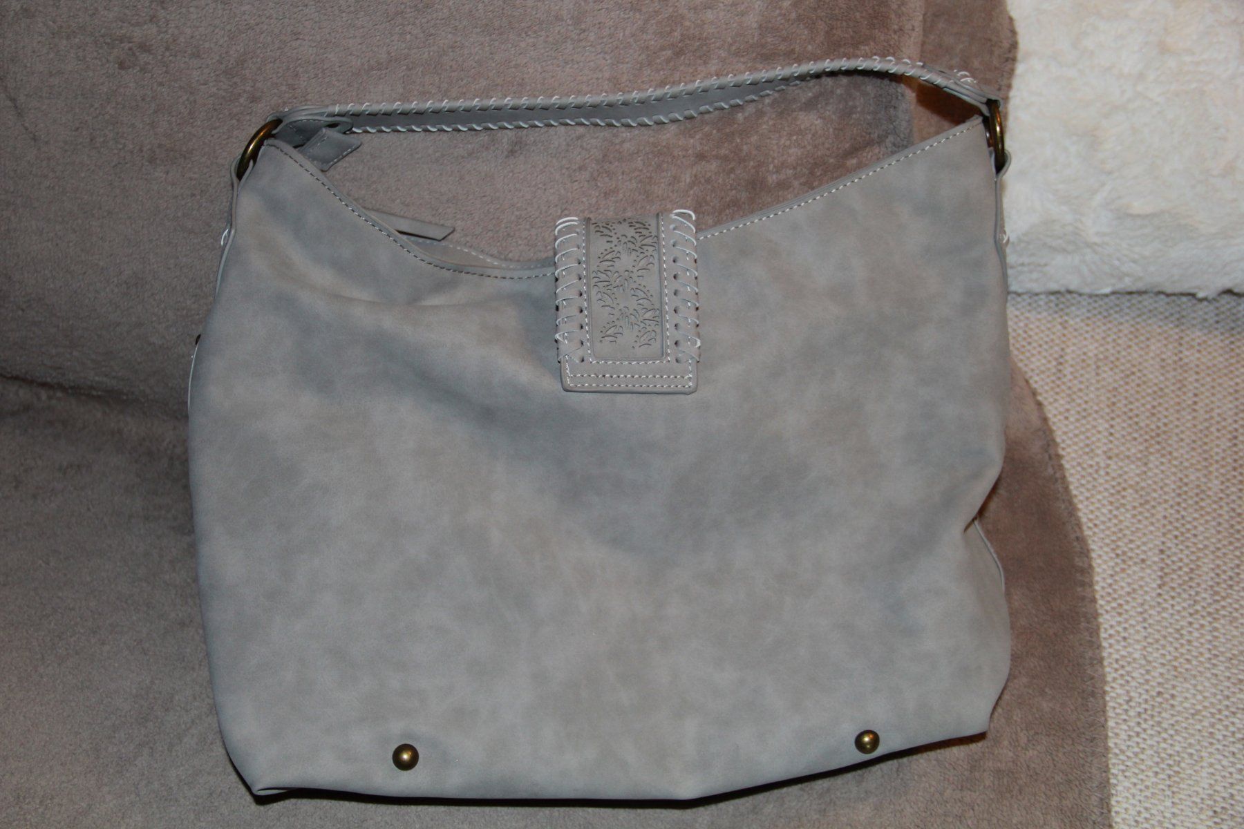 Borse da donna: Sac à main gris très élégant – Usato da satigny venduto da cara68 2