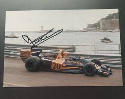 Jody Scheckter  Wolf F1, GP- Sieger GP-Monaco 1977. O.sign.