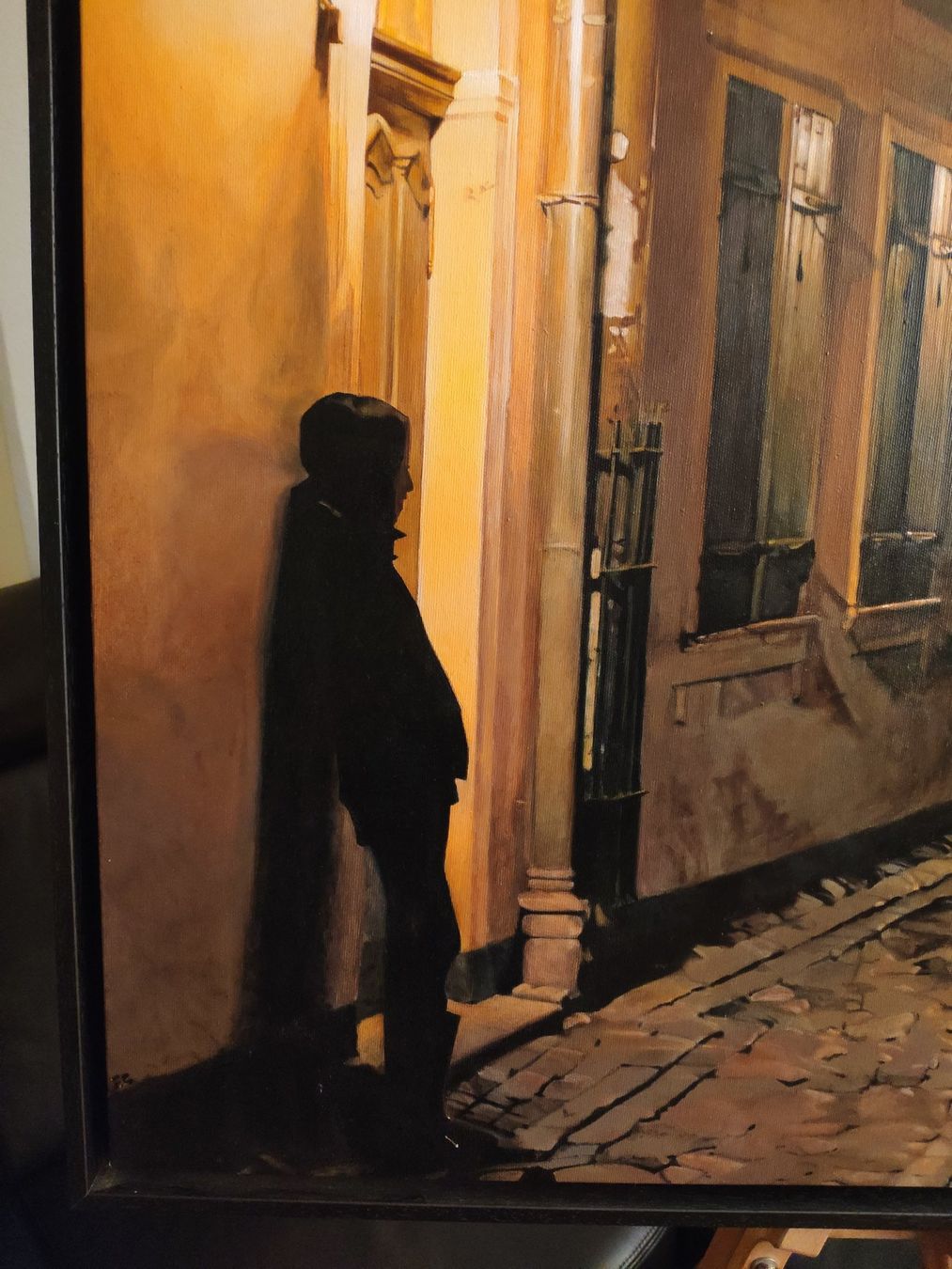 Gemälde: Acrylgemälde auf Leinwand "La rue des âmes" – Neu (gemäss Beschreibung) aus Greifensee von fran_cois 1