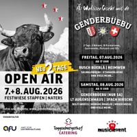 1 Ticket – Genderbüebu Open Air 2026 – Freitag, 7. August