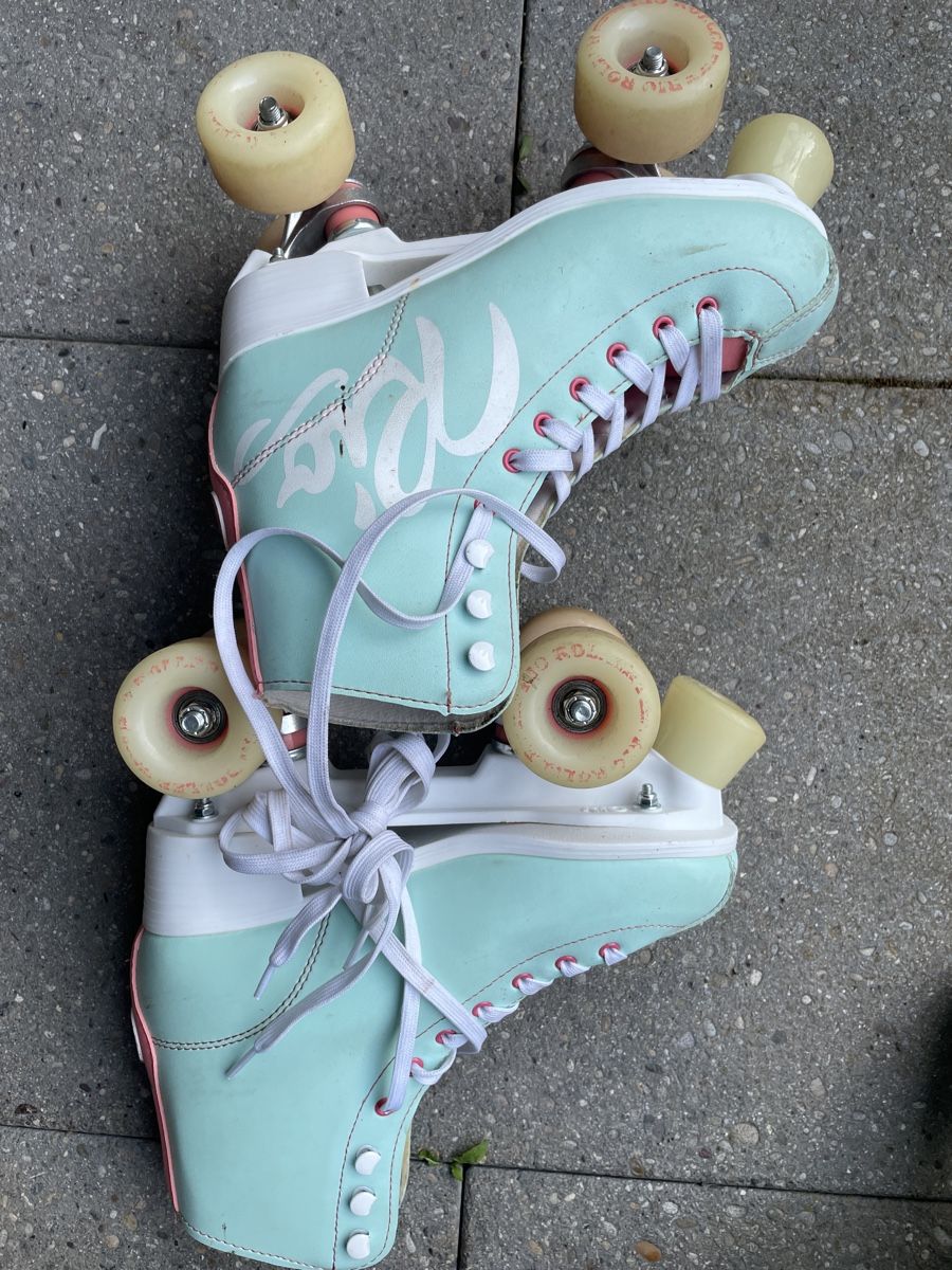Rio Roller Inline-Skating & Rollschuhe: Rollschuhe mintgrün EU39.5 – Gebraucht aus Würenlos von Aaales 1