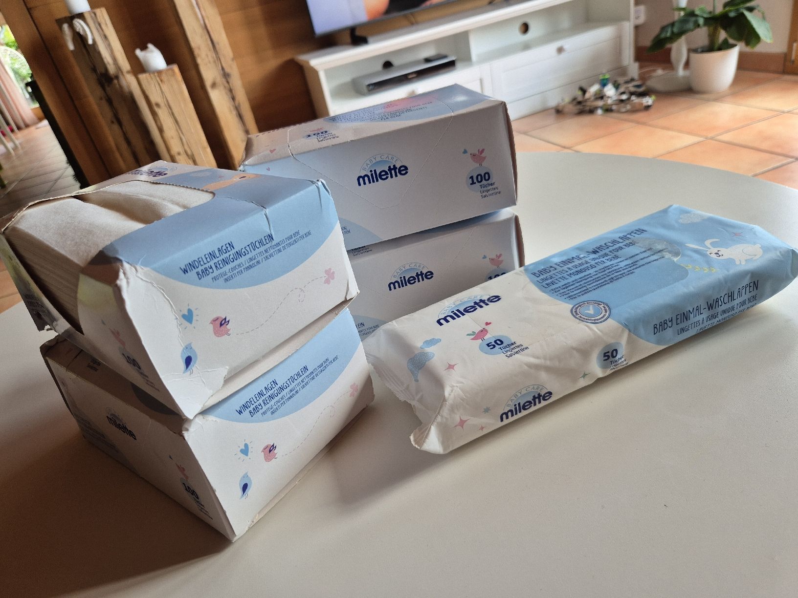 Secchi per pannolini & Pannolini: Milette Windeleinlagen Paket – Nuovo (secondo la descrizione) da Wynigen venduto da La_Talpa