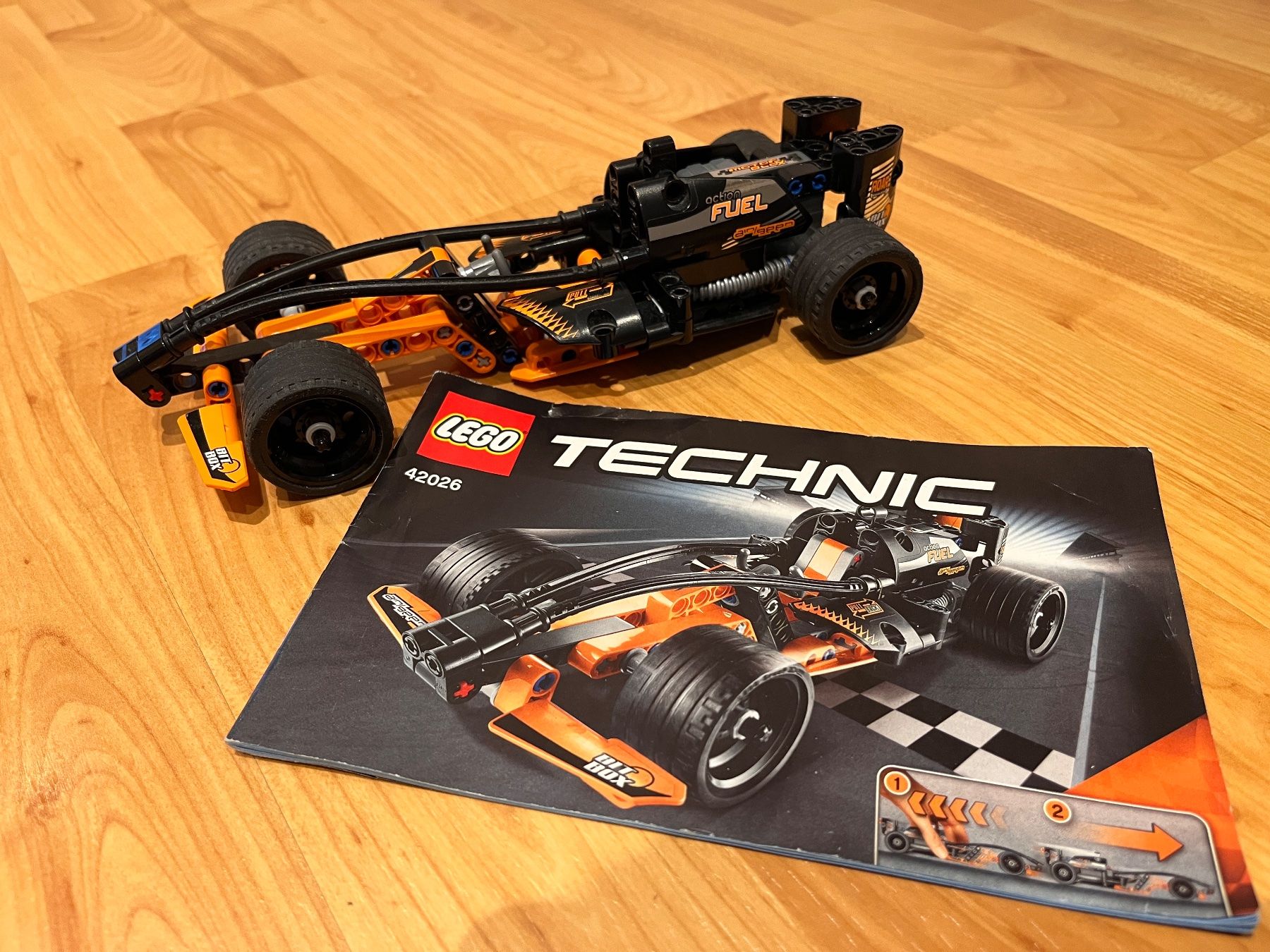 Lego Kit di costruzioni: LEGO Technic 42026 Action Racer mit Pullback-Motor. – Usato da Lützelflüh-Goldbach venduto da Cruzer03