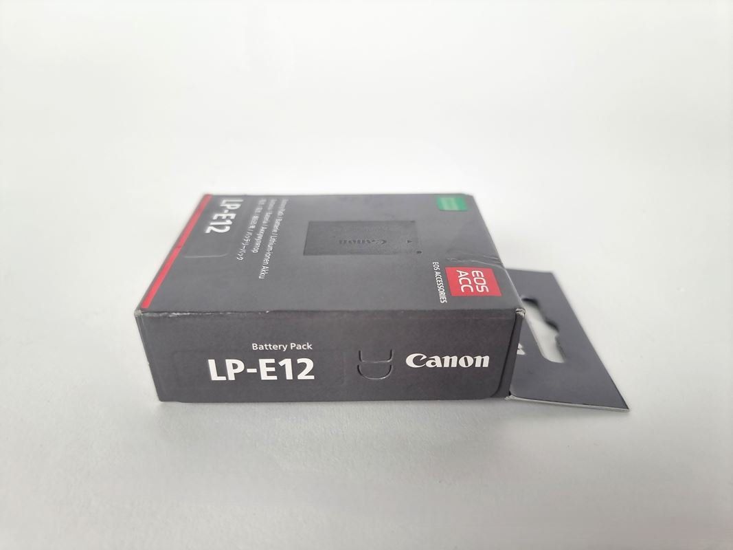 Canon Caricatori & Batterie: Canon Batterie LP-E12 – Nuovo e nell'imballaggio originale da Urtenen-Schönbühl venduto da Restwert_Schoenbuehl 2