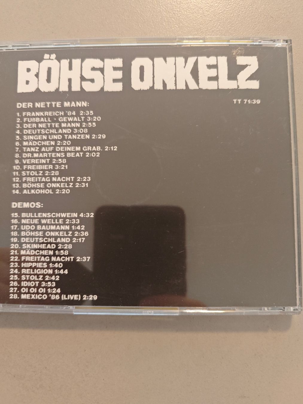 CD: Böhse Onkelz - Der nette Mann + Demos – Usato da Malters venduto da Danielab2 1