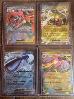Lot de 4 cartes Pokémon EX état neuf 