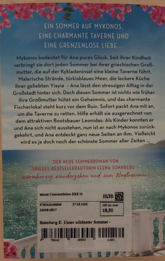 Bücher: Unser schönsten Sommer – Neu (gemäss Beschreibung) aus Oberentfelden von Buddy112 1