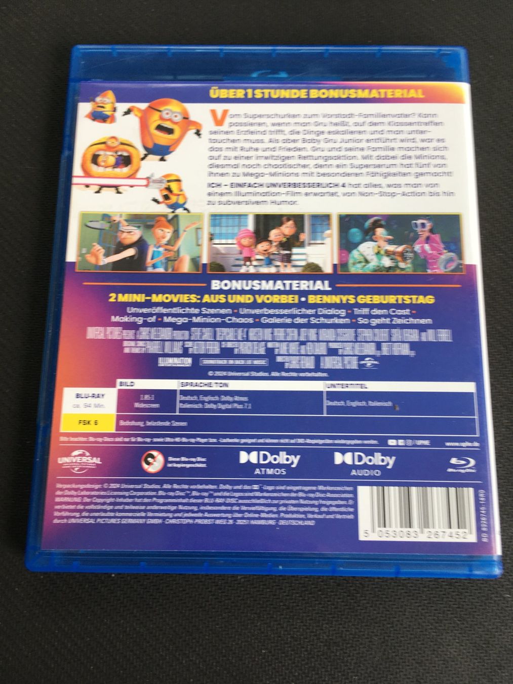 Tutti i DVDs: Ich einfach unverbesserlich 4 [Blu-ray] – Usato da St.Gallen venduto da MedienJoe 1