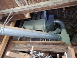 Absauganlage Lufttechnik Industrie 
Anlage gebraucht