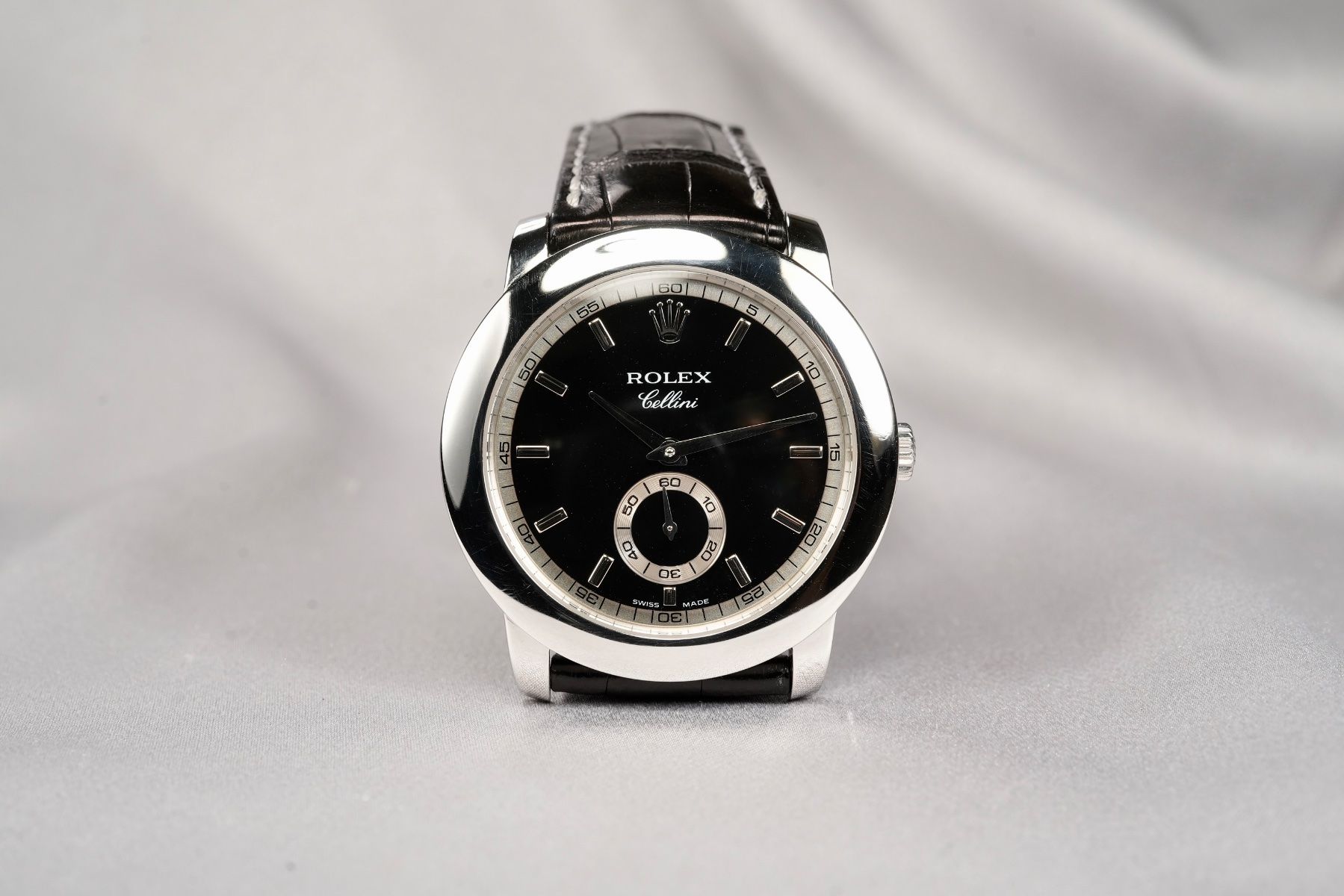 Rolex Orologi: Rolex Cellini Ref. 5241 Platinum 950 Full Set – Usato da Morcote venduto da chronoservice 1