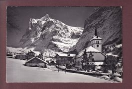 GRINDELWALD - Kirche - Wetterhorn - 1961