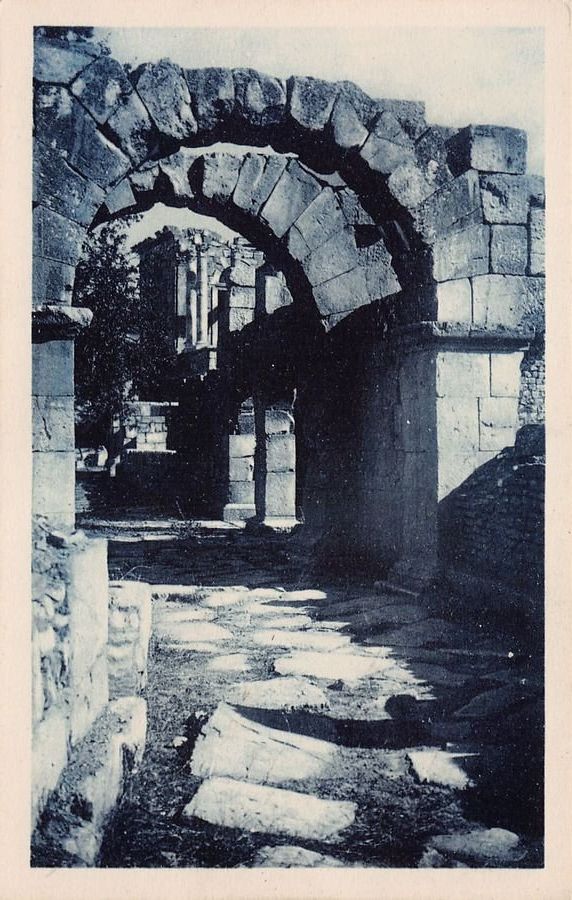 Cartoline postali: Djemila, Ruines romaines, vers 1920 – Usato da Frauenfeld venduto da POML