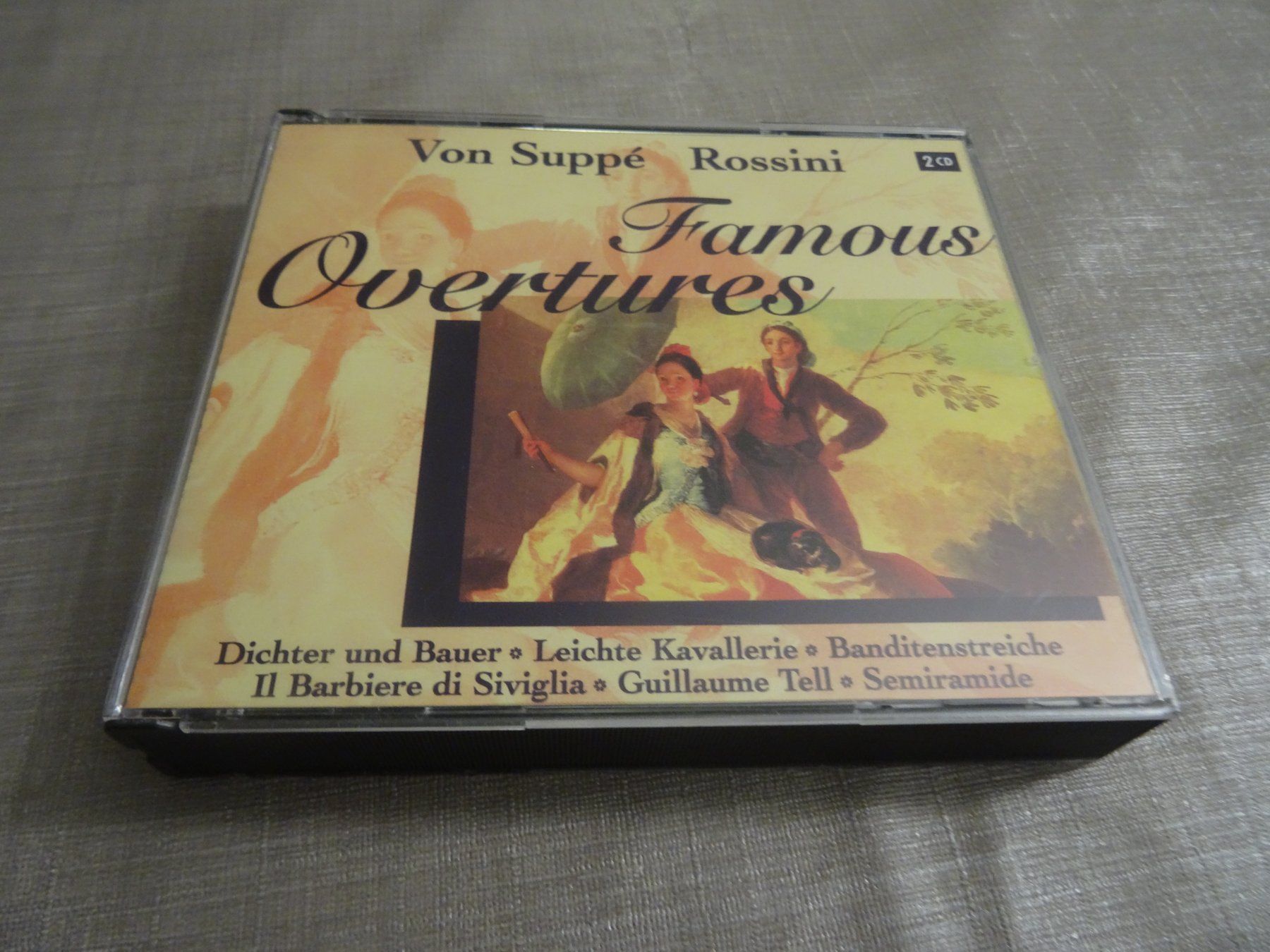 CDs: Klassische Musik: Famous Overtures - Suppé & Rossini CD – Gebraucht aus Olten von Disc-Ausverkauf