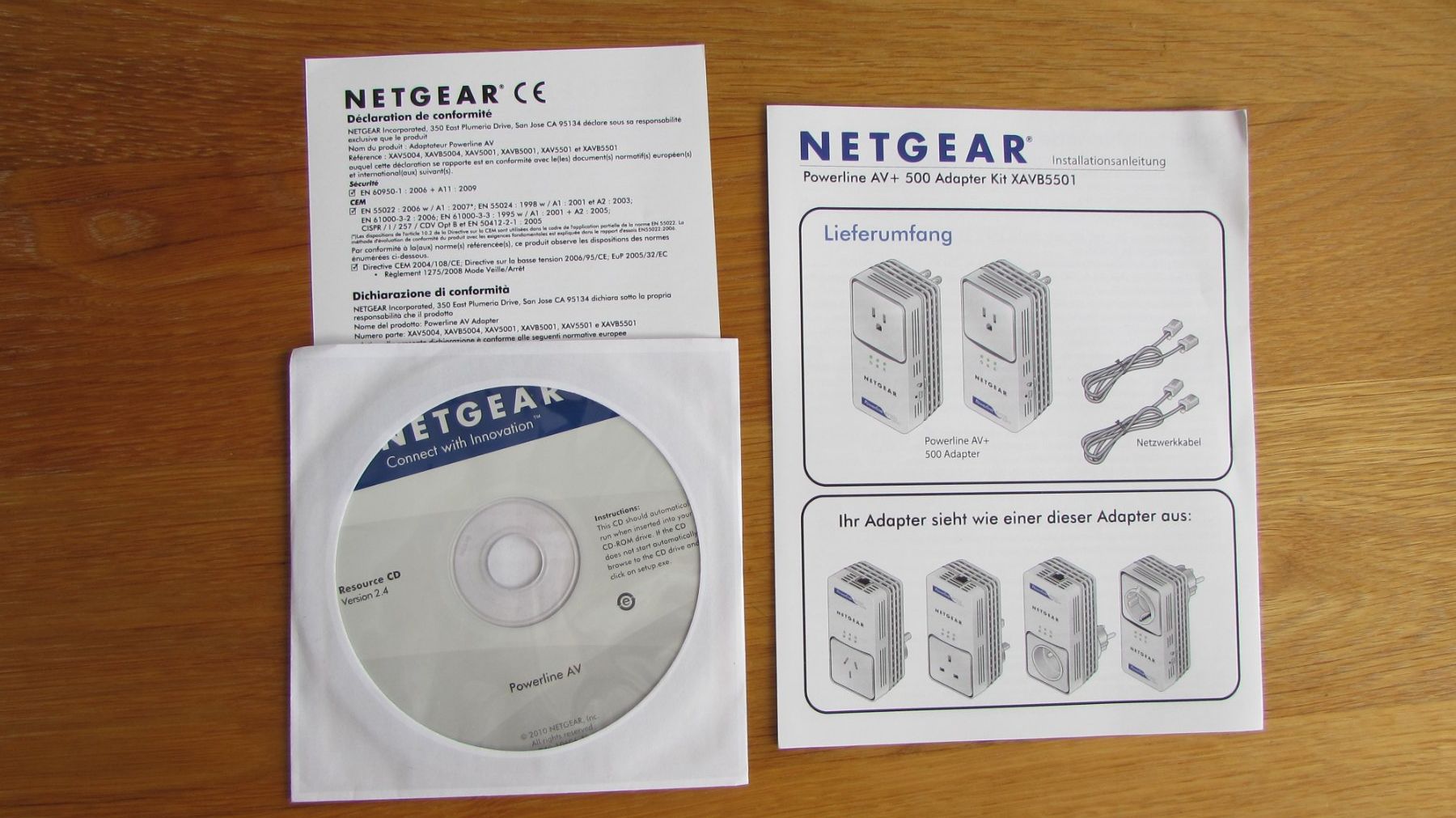 Unità & Adattatore: 2x Netgear Powerline AV500 Gigabit Adapter – Usato da Weesen venduto da Travelersplace 5