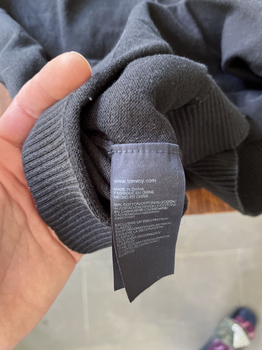 Tommy Hilfiger Maglioni & Felpe: Tommy Hilfiger Pullover, Grösse L, schwarz – Usato da Zwillikon venduto da Traktorjoe 4