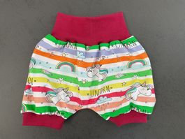 NEUE Kurze Pumphose (Einhorn) 80/92