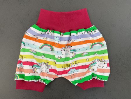 NEUE Kurze Pumphose (Einhorn) 80/92
