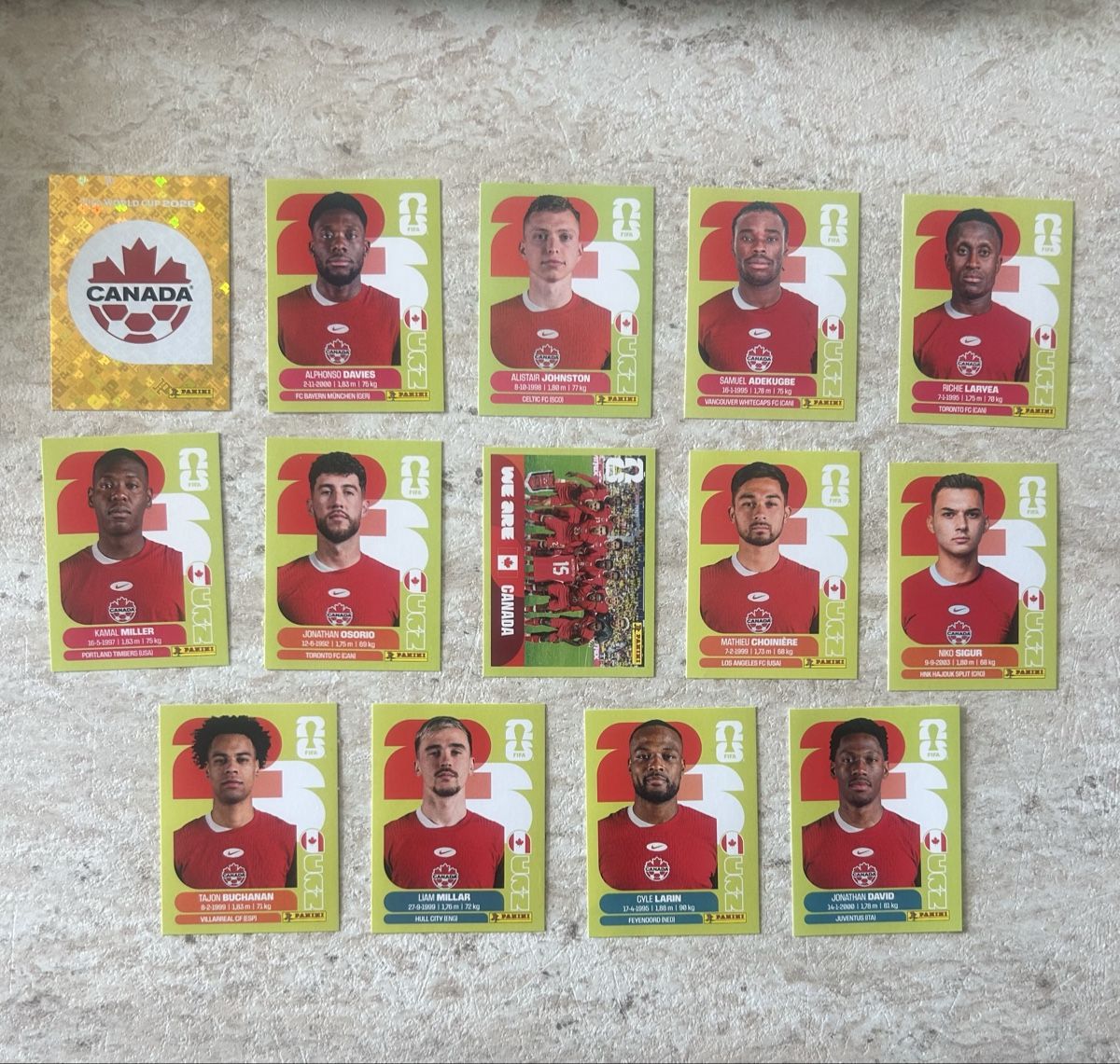 Panini Carte collezionabili: CAN - Kanada - Panini WM Sticker – Nuovo (secondo la descrizione) da Frauenfeld venduto da lm_11