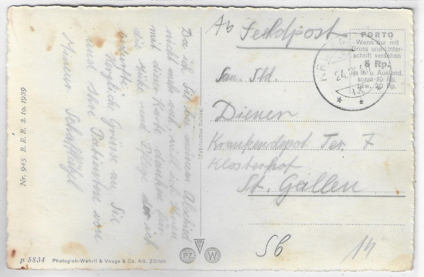 Cartoline postali: Nesslau - Neu St. Johann - Generalansicht – Usato da Ettingen venduto da Kartenplanet 1