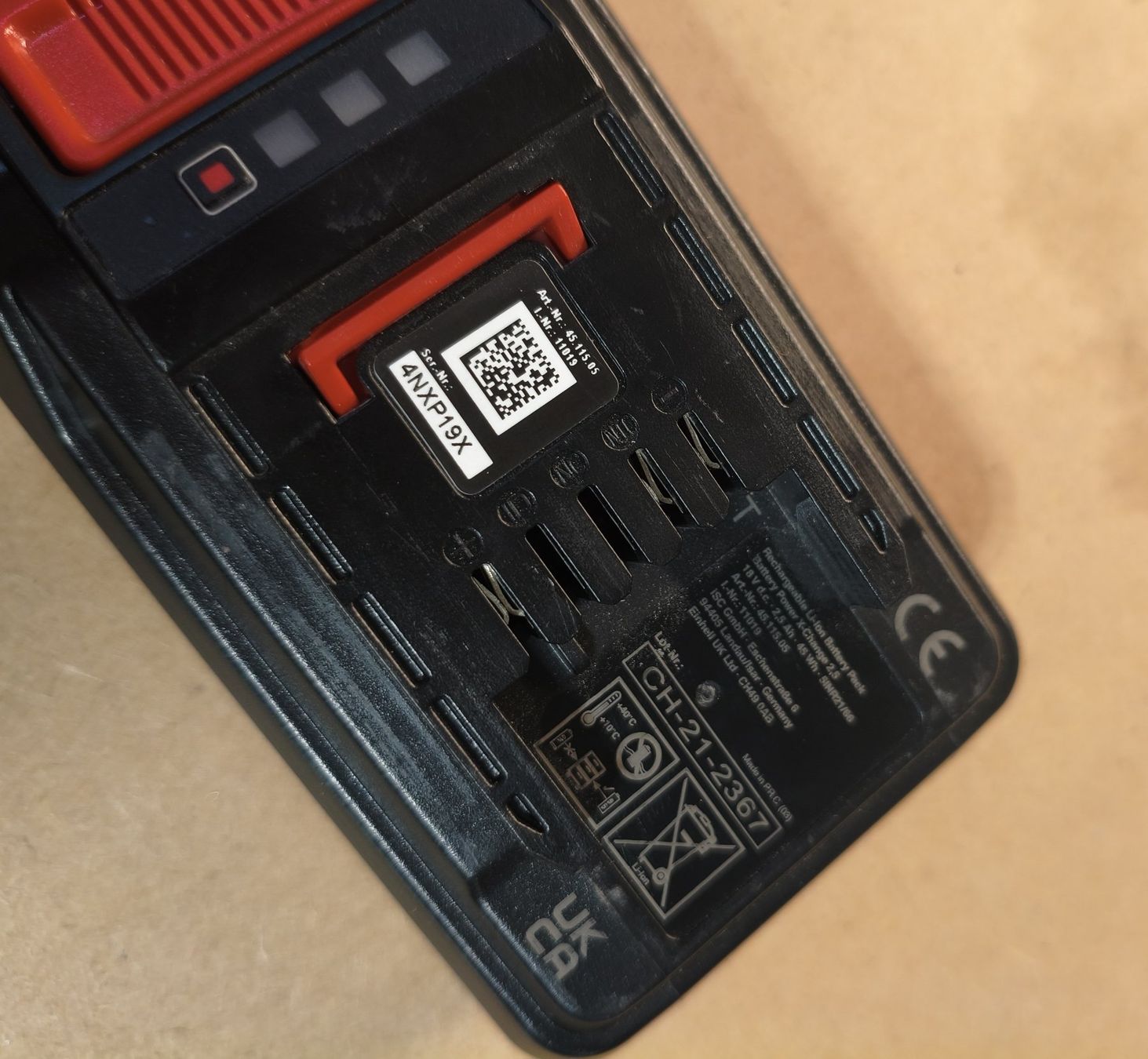 Einhell Caricatori & Batterie: Einhell X-Change Akku 2.5Ah neuwertig – Nuovo (secondo la descrizione) da Oftringen venduto da PK41 2