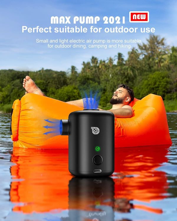 Elektrische Luftpumpe Akku Pool Pumpe - Tragbare Outdoor Mini